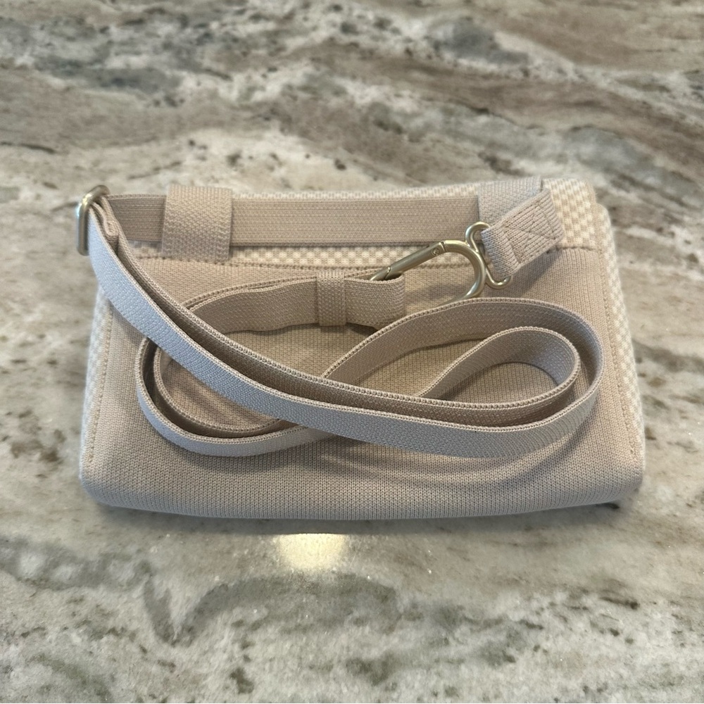 Rothy’s Belt Bag Cream with Neon Interior - Picture 5 of 5